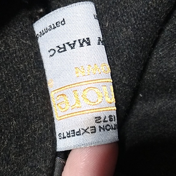 SALE! Andrew Marc Leather Full Zip Distressed  Jacket W Zip Pockets Wool Lining - Picture 16 of 16